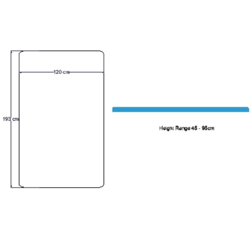 ABCO_1_Section_Bobath_Neurological_Table_dimensions