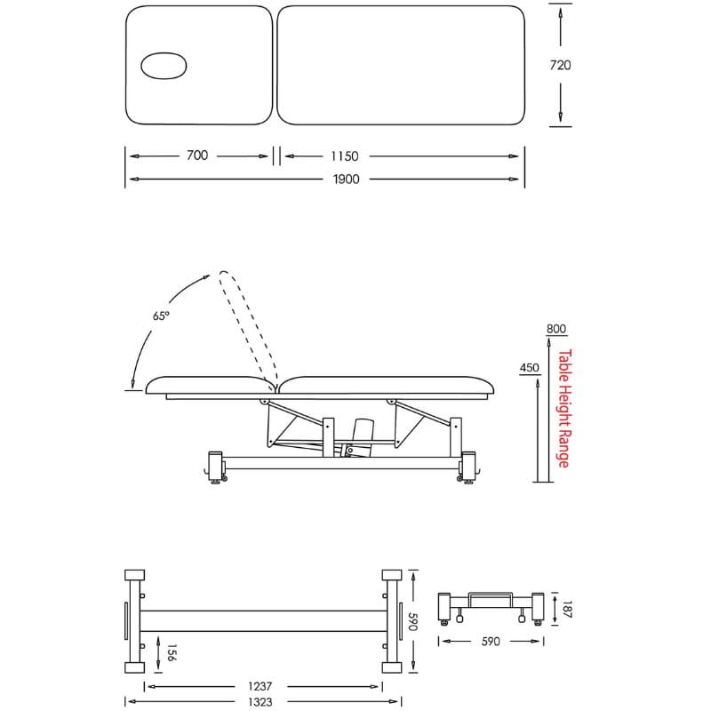 Centurion Value Lift ABR Dimensions
