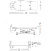 Centurion Value Lift Massage Dimensions