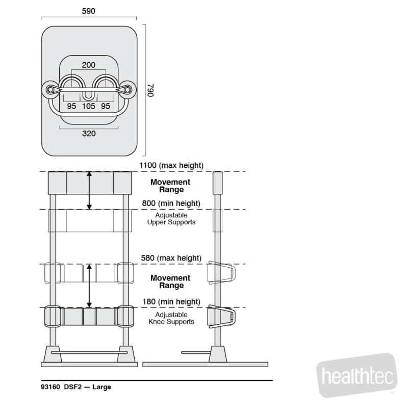 Healthtec Special Care Device Large dimensions