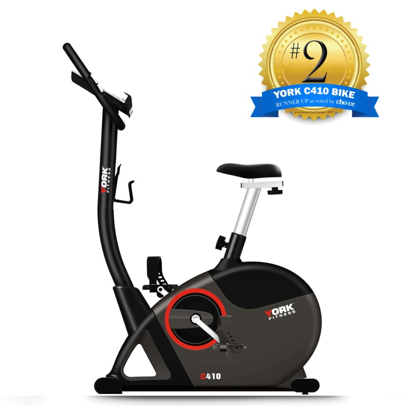 York C410 Exercise Bike side view