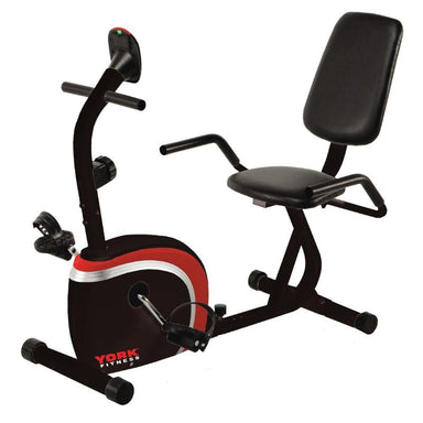 York Performance Recumbent Bike front view